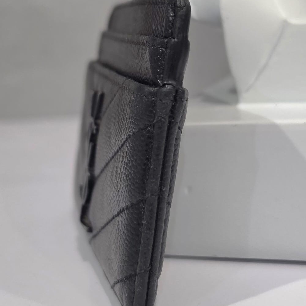Saint Laurent Black Leather Accessory - Picture 3 of 7